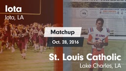 Matchup: Iota vs. St. Louis Catholic  2016