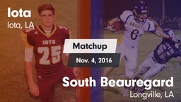 Matchup: Iota vs. South Beauregard  2016