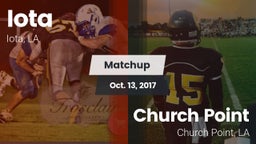 Matchup: Iota vs. Church Point  2017
