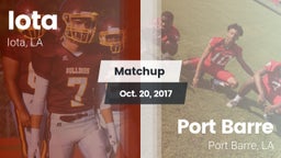 Matchup: Iota vs. Port Barre  2017