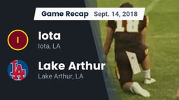 Recap: Iota  vs. Lake Arthur  2018