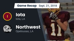 Recap: Iota  vs. Northwest  2018