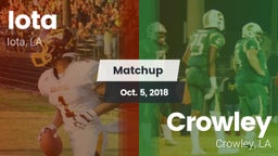 Matchup: Iota vs. Crowley  2018