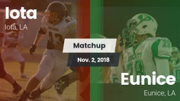 Matchup: Iota vs. Eunice  2018