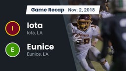 Recap: Iota  vs. Eunice  2018