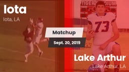 Matchup: Iota vs. Lake Arthur  2019