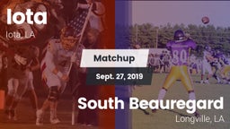Matchup: Iota vs. South Beauregard  2019