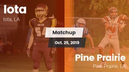 Matchup: Iota vs. Pine Prairie  2019