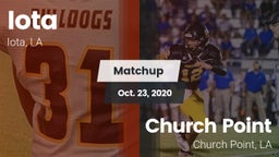 Matchup: Iota vs. Church Point  2020