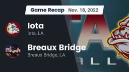 Recap: Iota  vs. Breaux Bridge  2022