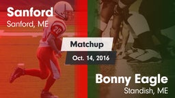 Matchup: Sanford vs. Bonny Eagle  2016