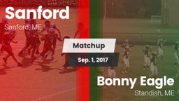 Matchup: Sanford vs. Bonny Eagle  2017