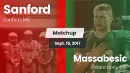 Matchup: Sanford vs. Massabesic  2017