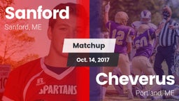 Matchup: Sanford vs. Cheverus  2017