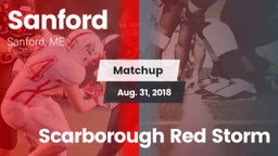 Matchup: Sanford vs. Scarborough Red Storm 2018