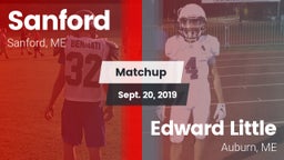 Matchup: Sanford vs. Edward Little  2019