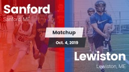 Matchup: Sanford vs. Lewiston  2019