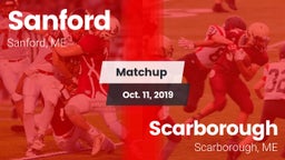 Matchup: Sanford vs. Scarborough  2019