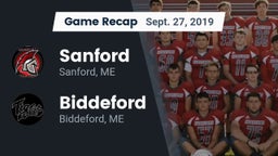 Recap: Sanford  vs. Biddeford  2019