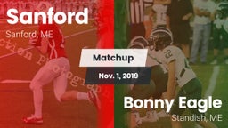 Matchup: Sanford vs. Bonny Eagle  2019