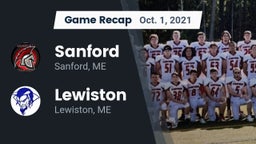 Recap: Sanford  vs. Lewiston  2021