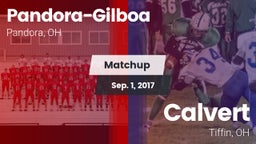 Matchup: Pandora-Gilboa vs. Calvert  2017