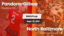 Matchup: Pandora-Gilboa vs. North Baltimore  2017