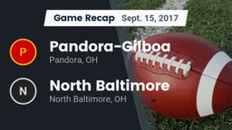 Recap: Pandora-Gilboa  vs. North Baltimore  2017