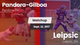 Matchup: Pandora-Gilboa vs. Leipsic  2017