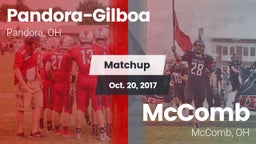 Matchup: Pandora-Gilboa vs. McComb  2017