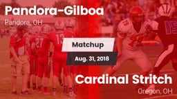 Matchup: Pandora-Gilboa vs. Cardinal Stritch  2018