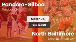 Matchup: Pandora-Gilboa vs. North Baltimore  2018