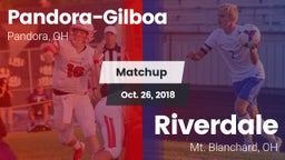 Matchup: Pandora-Gilboa vs. Riverdale  2018