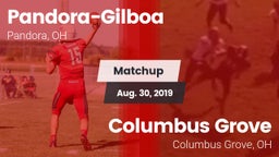Matchup: Pandora-Gilboa vs. Columbus Grove  2019