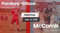 Matchup: Pandora-Gilboa vs. McComb  2019