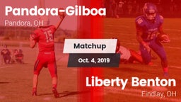 Matchup: Pandora-Gilboa vs. Liberty Benton  2019
