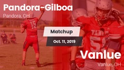 Matchup: Pandora-Gilboa vs. Vanlue  2019