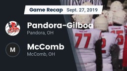 Recap: Pandora-Gilboa  vs. McComb  2019