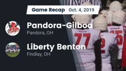 Recap: Pandora-Gilboa  vs. Liberty Benton  2019