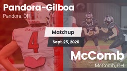 Matchup: Pandora-Gilboa vs. McComb  2020