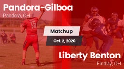 Matchup: Pandora-Gilboa vs. Liberty Benton  2020