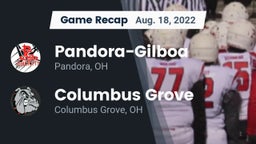 Recap: Pandora-Gilboa  vs. Columbus Grove  2022