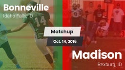 Matchup: Bonneville vs. Madison  2016