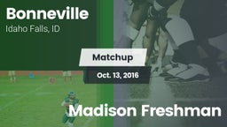 Matchup: Bonneville vs. Madison  Freshman 2016