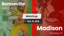 Matchup: Bonneville vs. Madison  2016