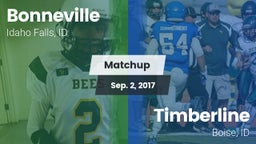Matchup: Bonneville vs. Timberline  2017