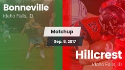 Matchup: Bonneville vs. Hillcrest  2017