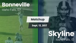 Matchup: Bonneville vs. Skyline  2017
