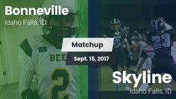 Matchup: Bonneville vs. Skyline  2017
