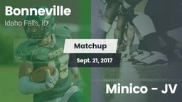 Matchup: Bonneville vs. Minico  - JV 2017